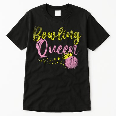 Bowling Team Queen Gift Bowling Tall T-Shirt