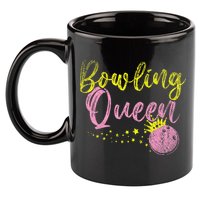 Bowling Team Queen Gift Bowling 11oz C Handle Ceramic Mug
