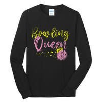 Bowling Team Queen Gift Bowling Tall Long Sleeve T-Shirt