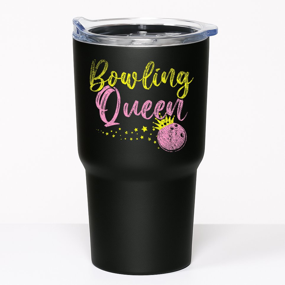 Bowling Team Queen Gift Bowling Tumbler