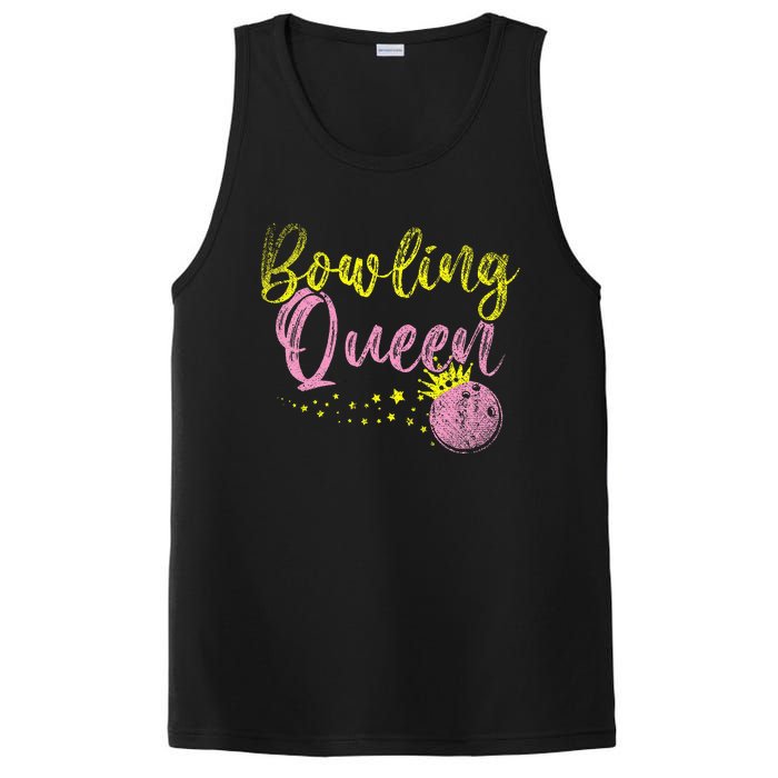 Bowling Team Queen Gift Bowling PosiCharge Competitor Tank