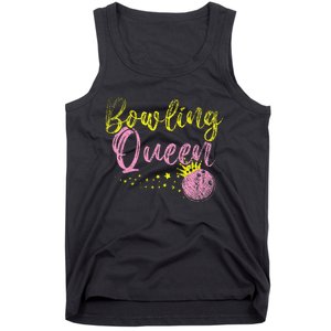 Bowling Team Queen Gift Bowling Tank Top