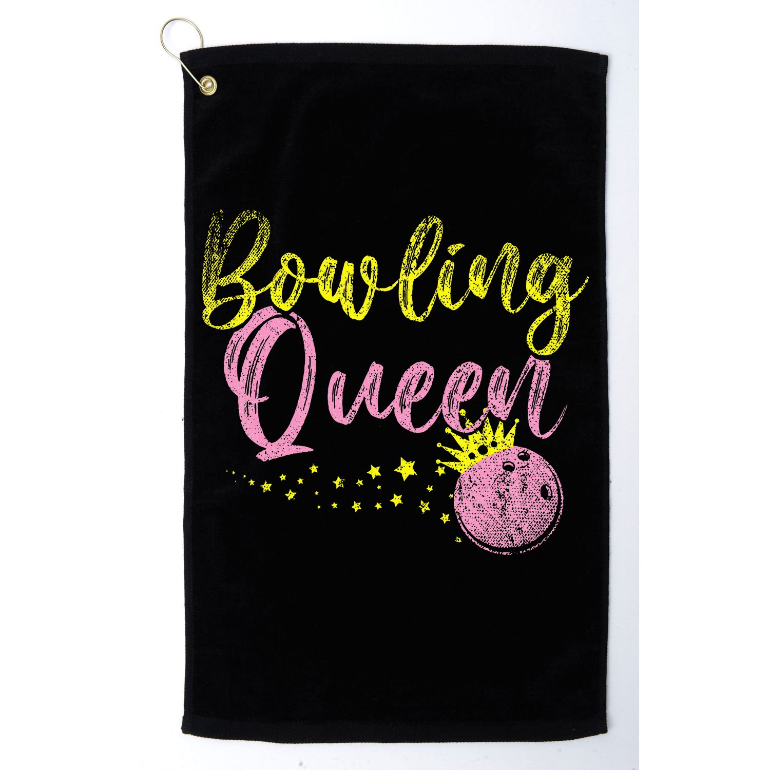 Bowling Team Queen Gift Bowling Golf Towel