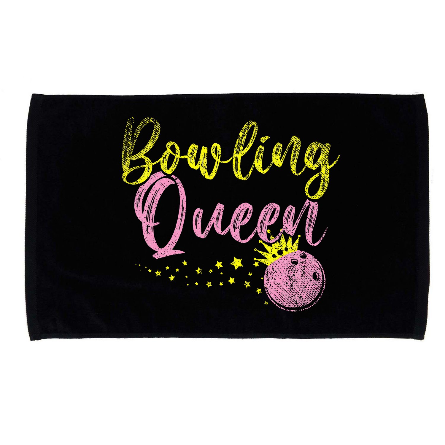Bowling Team Queen Gift Bowling Microfiber Hand Towel