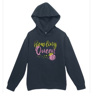 Bowling Team Queen Gift Bowling Urban Pullover Hoodie