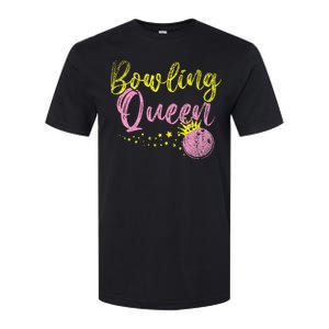 Bowling Team Queen Gift Bowling Softstyle CVC T-Shirt