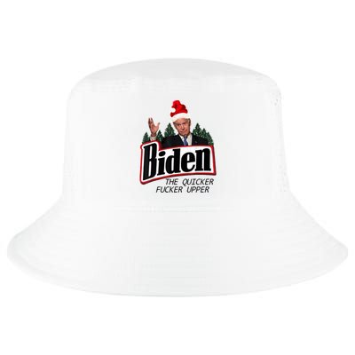 Biden The Quicker Fucker Upper. Cool Comfort Performance Bucket Hat