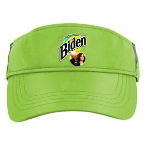 Biden The Quicker Sniffer Upper Funny Adult Drive Performance Visor