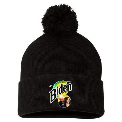 Biden The Quicker Sniffer Upper Funny Pom Pom 12in Knit Beanie