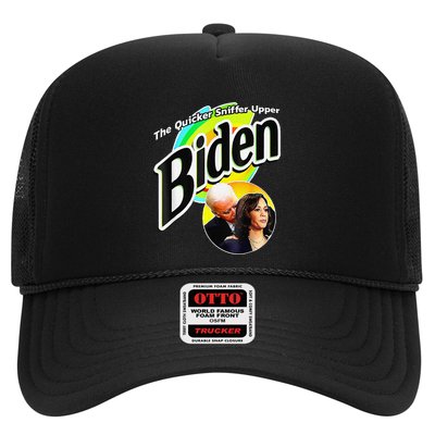 Biden The Quicker Sniffer Upper Funny Trucker Hat