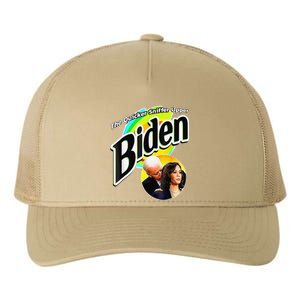 Biden The Quicker Sniffer Upper Funny Yupoong Adult 5-Panel Trucker Hat