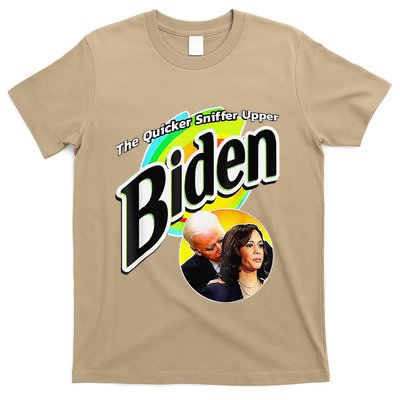 Biden The Quicker Sniffer Upper Funny T-Shirt