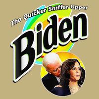 Biden The Quicker Sniffer Upper Funny Cooling Performance Long Sleeve Crew