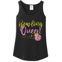 Bowling Team Queen Women Gift Bowling Ladies Essential Tank