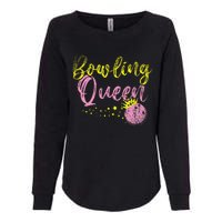 Bowling Team Queen Women Gift Bowling Womens California Wash Sweatshirt