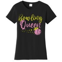 Bowling Team Queen Women Gift Bowling Women's T-Shirt