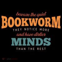 Beware The Quiet Bookworm Meaningful Gift Sustainable Bucket Hat