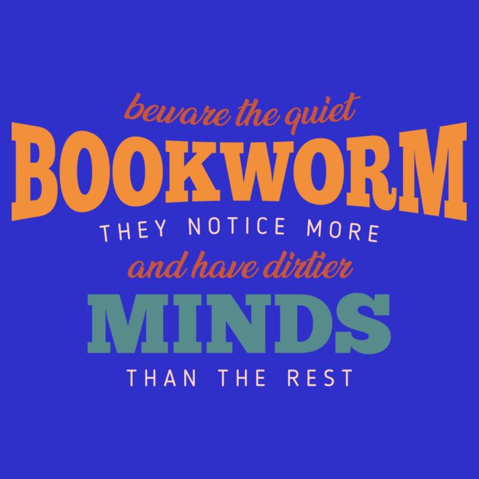 Beware The Quiet Bookworm Meaningful Gift Bag