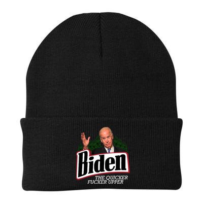 Biden The Quicker Fucker Upper Beanie