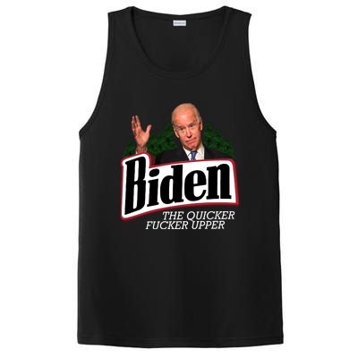 Biden The Quicker Fucker Upper PosiCharge Competitor Tank