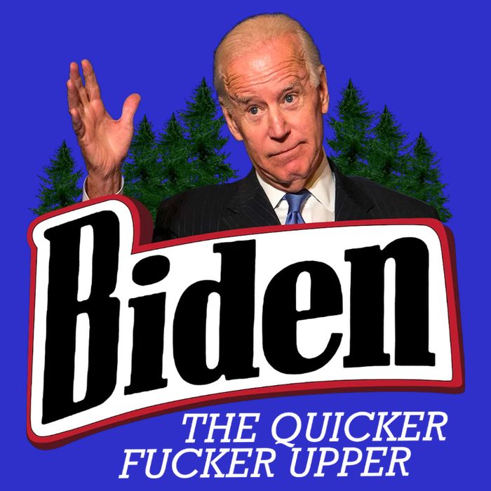 Biden The Quicker Fucker Upper Bag
