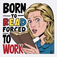 Born To Read Funny Booktok Favorite Reader Book Lover Gift | Spicy Books Doggie Tank