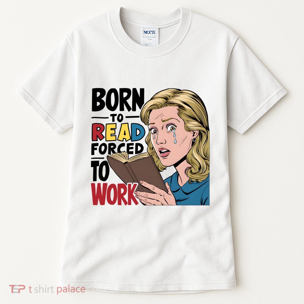 Born To Read Funny Booktok Favorite Reader Book Lover Gift | Spicy Books Tall T-Shirt