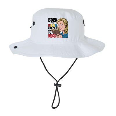 Born To Read Funny Booktok Favorite Reader Book Lover Gift | Spicy Books Legacy Cool Fit Booney Bucket Hat