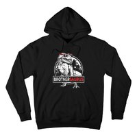 Brothersaurus T rex Dinosaur Brother Saurus Family Matching Hoodie