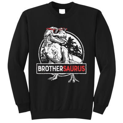 Brothersaurus T rex Dinosaur Brother Saurus Family Matching Sweatshirt