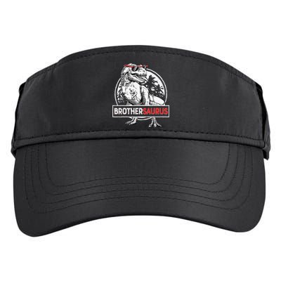 Brothersaurus T rex Dinosaur Brother Saurus Family Matching Adult Drive Performance Visor