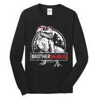 Brothersaurus T rex Dinosaur Brother Saurus Family Matching Tall Long Sleeve T-Shirt