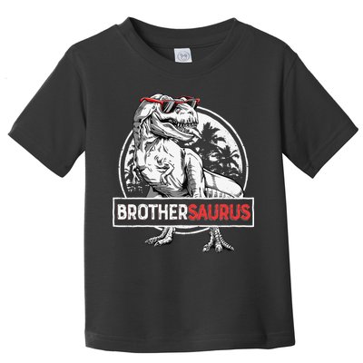 Brothersaurus T rex Dinosaur Brother Saurus Family Matching Toddler T-Shirt