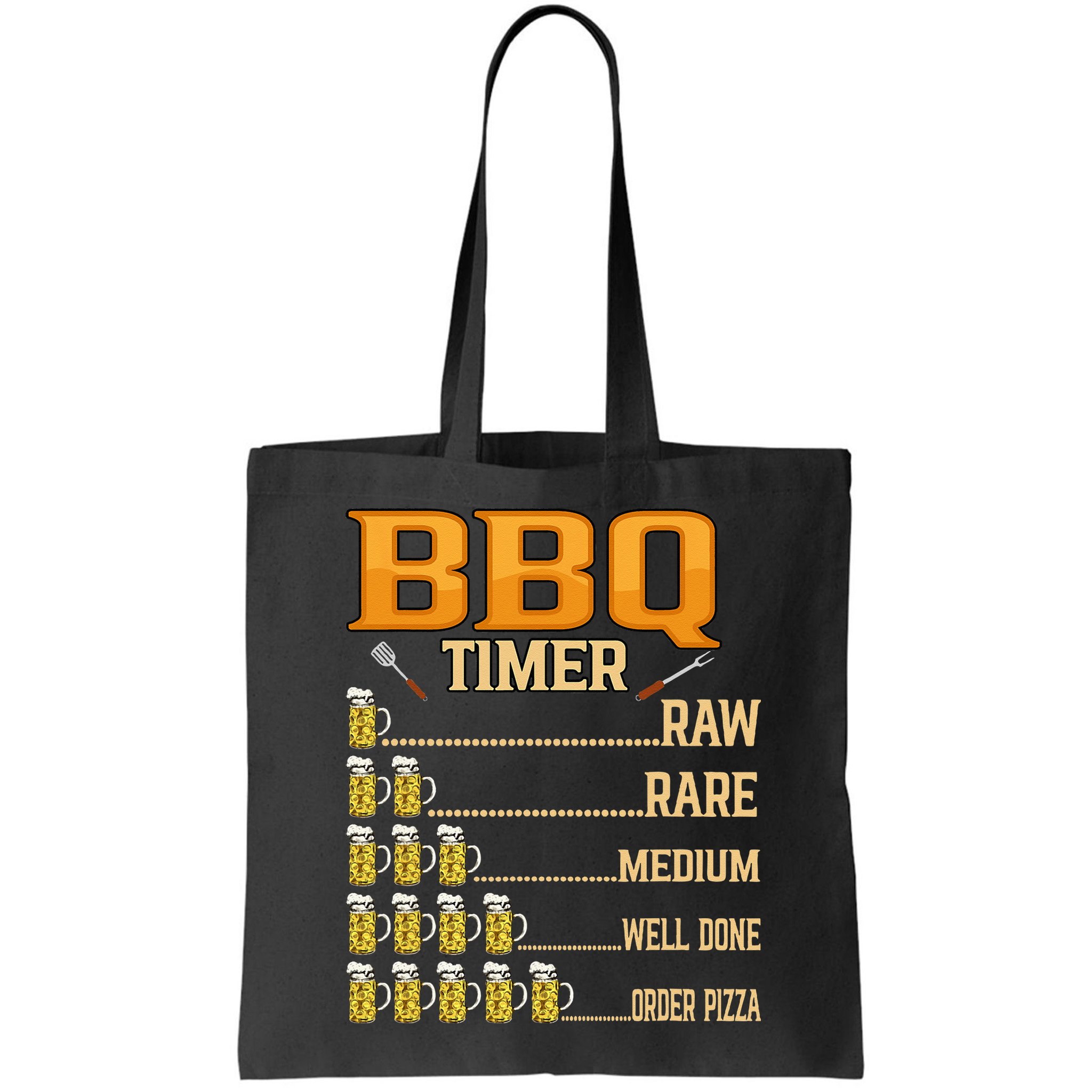 BBQ Timer Raw Rare Medium Well Done Grill Lovers Bag