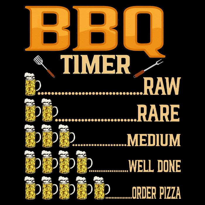 BBQ Timer Raw Rare Medium Well Done Grill Lovers Wool Snapback Cap