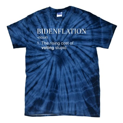 Bidenflation The Rising Cost Of Voting Stupid Biden Flation Tie-Dye T-Shirt