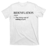 Bidenflation The Rising Cost Of Voting Stupid Biden Flation T-Shirt