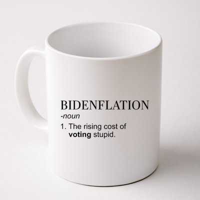 Bidenflation The Rising Cost Of Voting Stupid Biden Flation Mug