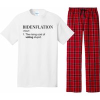 Bidenflation The Rising Cost Of Voting Stupid Biden Flation Pajama Set