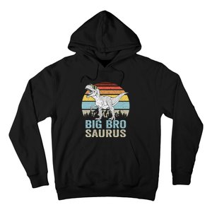 Bigbrosaurus T Rex Dino Big Bro Saurus Brother Dinosaur Hoodie