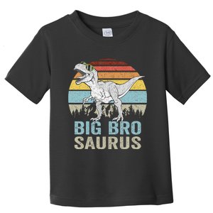 Bigbrosaurus T Rex Dino Big Bro Saurus Brother Dinosaur Toddler T-Shirt