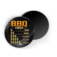 BBQ Timer Raw Rare Medium Well Done Grill Lovers Magnet