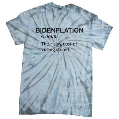 Bidenflation The Rising Cost Of Voting Stupid Tie-Dye T-Shirt