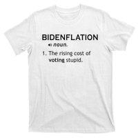 Bidenflation The Rising Cost Of Voting Stupid T-Shirt