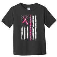 Back The Ribbon Breast Cancer Awareness Toddler T-Shirt