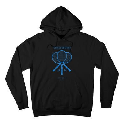 Blue Tennis Rackets Challengers Movie Tall Hoodie