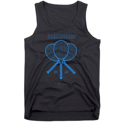 Blue Tennis Rackets Challengers Movie Tank Top