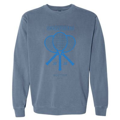 Blue Tennis Rackets Challengers Movie Garment-Dyed Sweatshirt