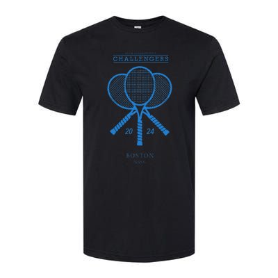 Blue Tennis Rackets Challengers Movie Softstyle CVC T-Shirt