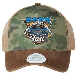 Born To Ride Fast Cars Legacy Tie Dye Trucker Hat